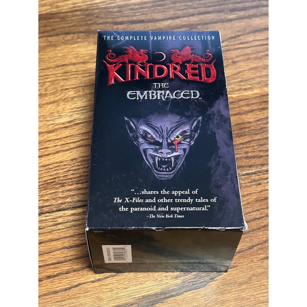 Kindred The Embraced The Complete Vampire Collection VHS Box Set 3 Tape Republic